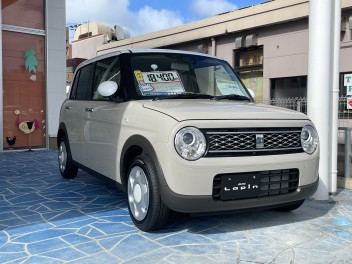 かわいいラパンに乗ってきました 試乗のご感想 お店ブログ 株式会社スズキ自販沖縄 スズキアリーナマリンタウン東浜 東浜中古車センター